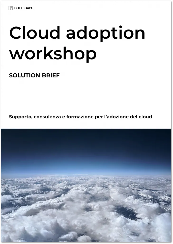 Cloud Adoption Workshop Cloud Adoption Workshop